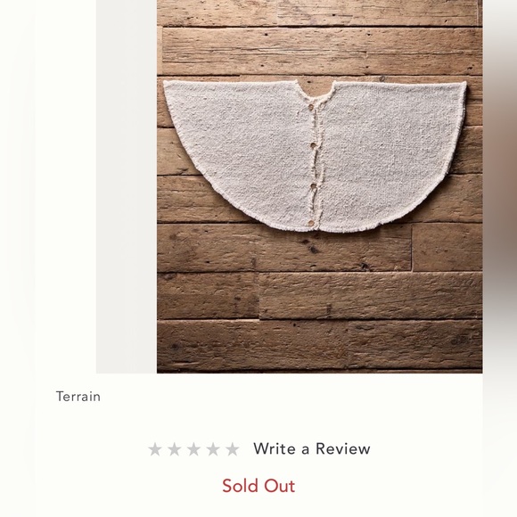 Shimmer Knit Tree skirt - Picture 7 of 8